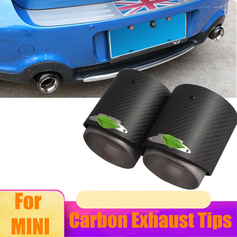 Punta de escape de carbono para MINI Cooper JCW R50-F60