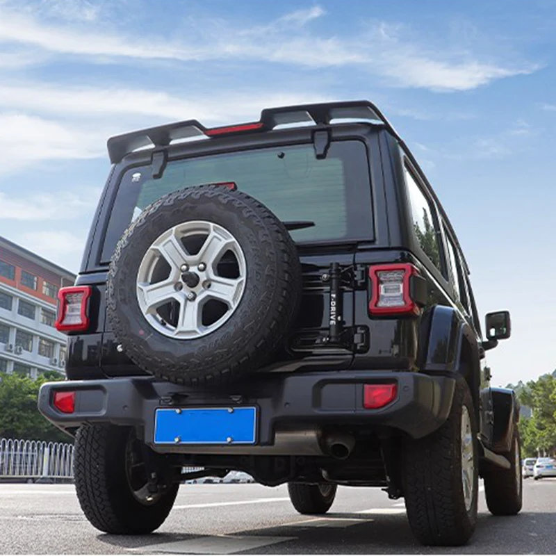 Lantsun Alerón Trasero ABS Negro Brillante Jeep Wrangler JL/JK - imagen 2