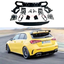 Difusor trasero Mercedes Clase A W177 2019-2020 A180 A200