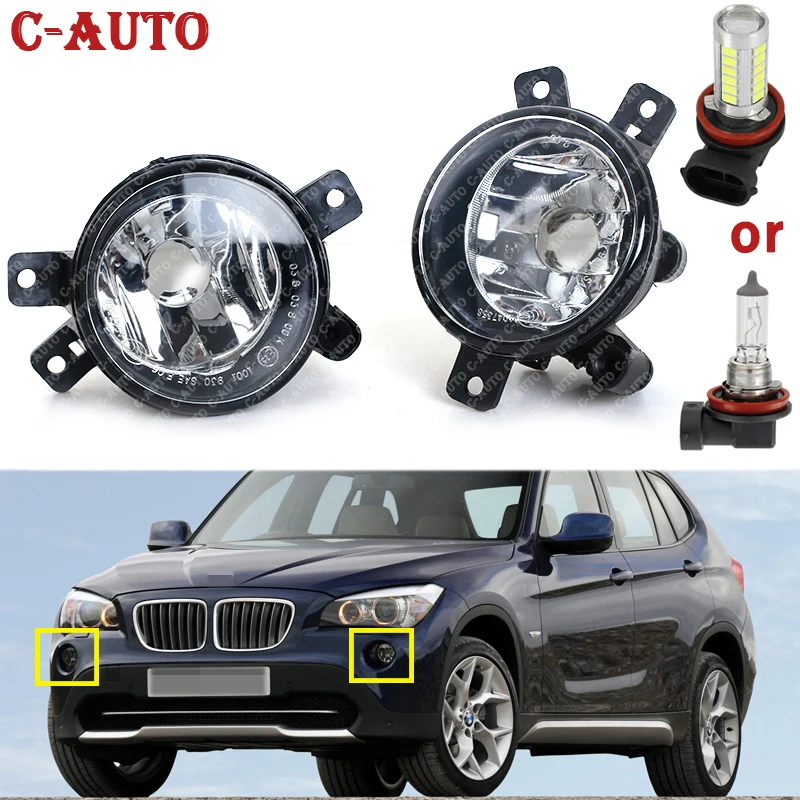 Faros delanteros LED/halógena con antiniebla para BMW X1 E84