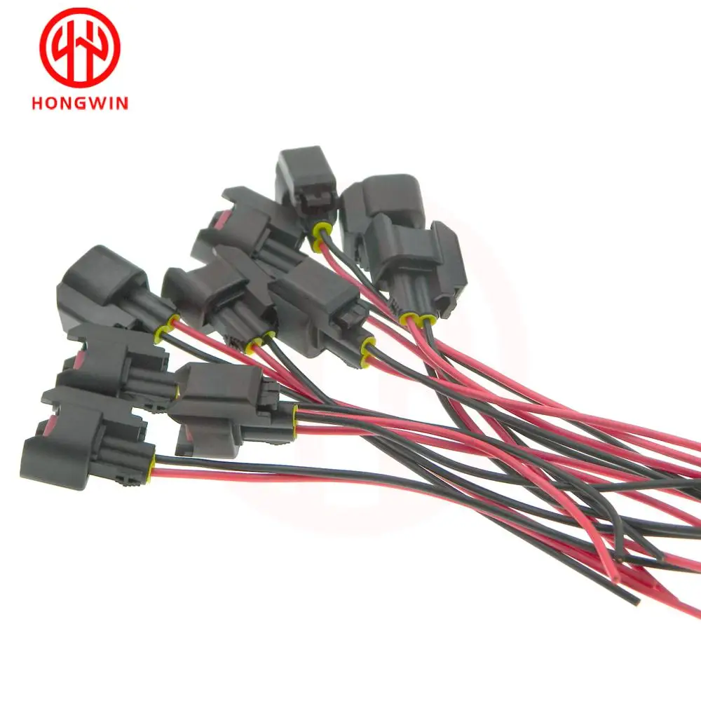 Kit conectores inyector combustible EV6 EV14 USCAR estancos - imagen 4