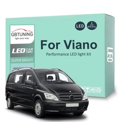 Kit bombillas LED interior Canbus Mercedes-Benz Viano W639