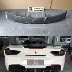 Alerón trasero fibra de carbono para Ferrari 488 GTB Spider Tuning