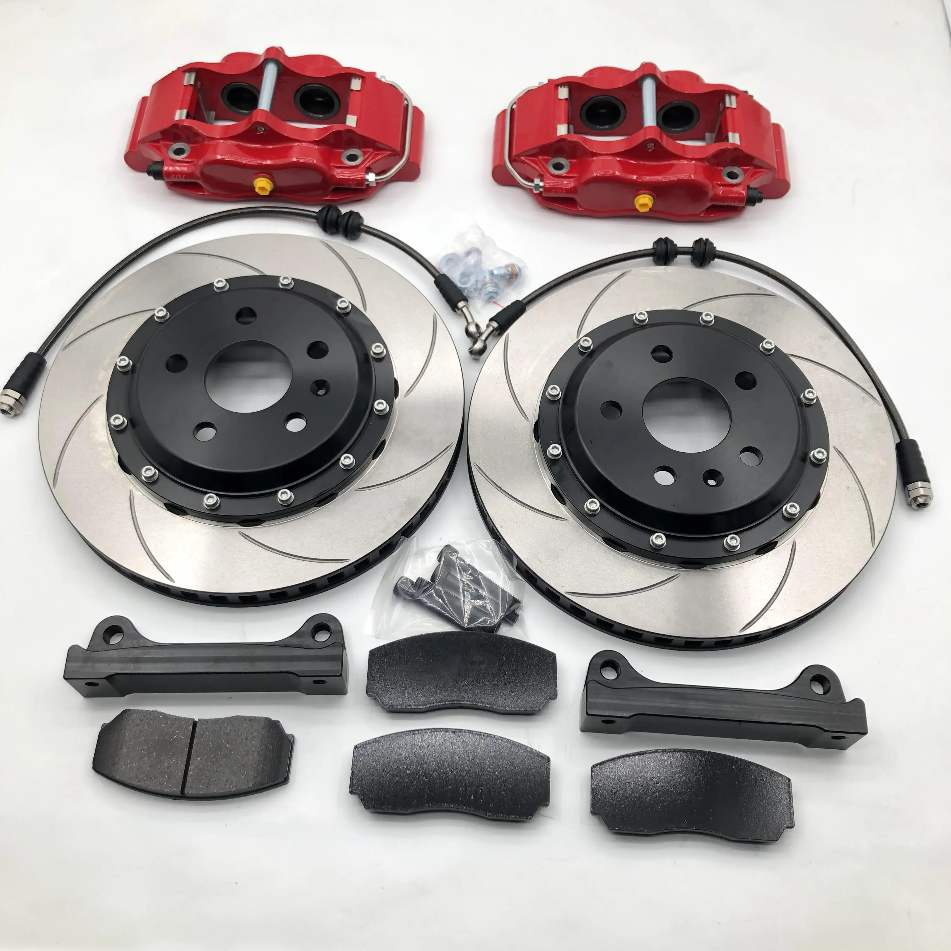 Pinza de freno frontal 4 pistones sin pastillas Renault Clio MK4 330 Turbo - imagen 2