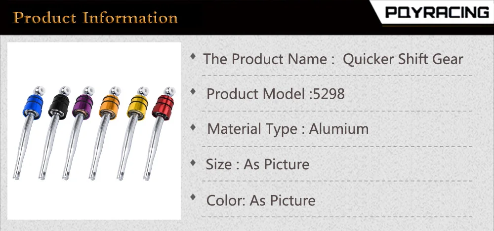 Vista del kit de cambio rápido corto PQY