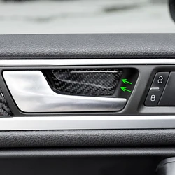Embellecedor manija puerta fibra de carbono VW Touareg 2011-2017