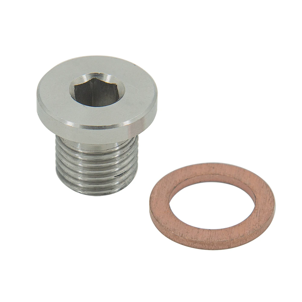 Adaptador y tapón para rosca de sensor O2