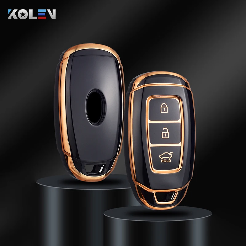 Funda de TPU para llave de coche Hyundai i30, Kona y Elantra - imagen 4