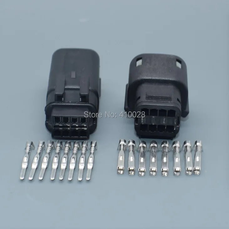 Shhworldsea 33472-0801 Conector estanco hembra de 8 pines, 1,2 mm - imagen 4