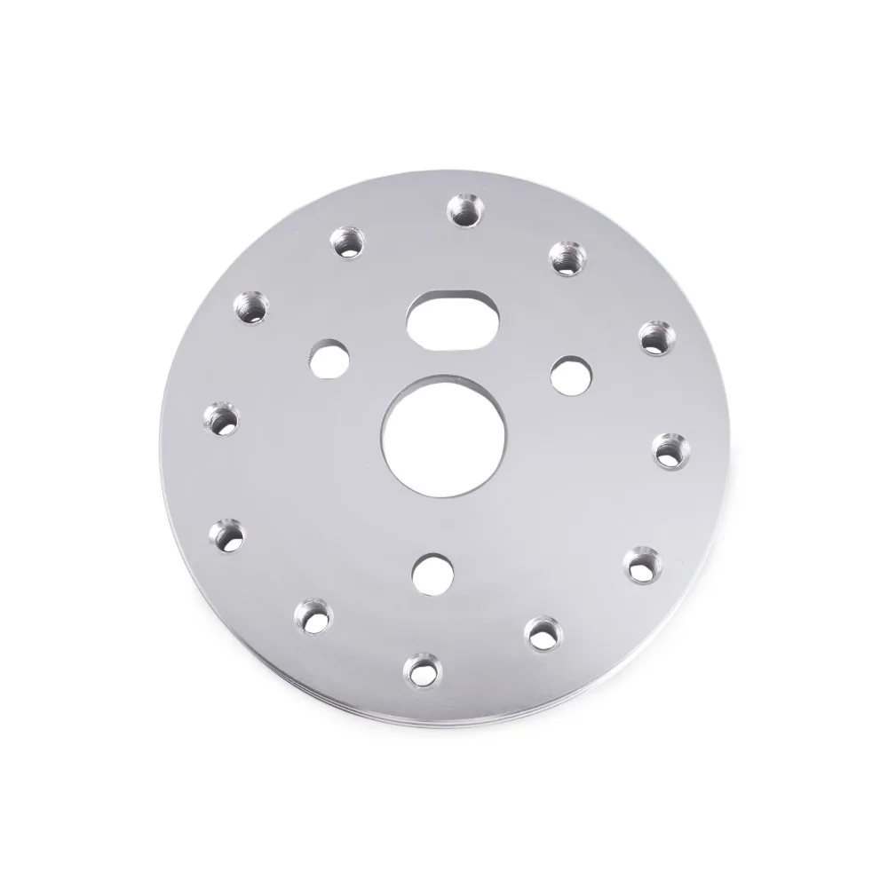 Buje reductor universal Boss 6 a 3 orificios para volanteMotorsport Negro/Plata - imagen 4