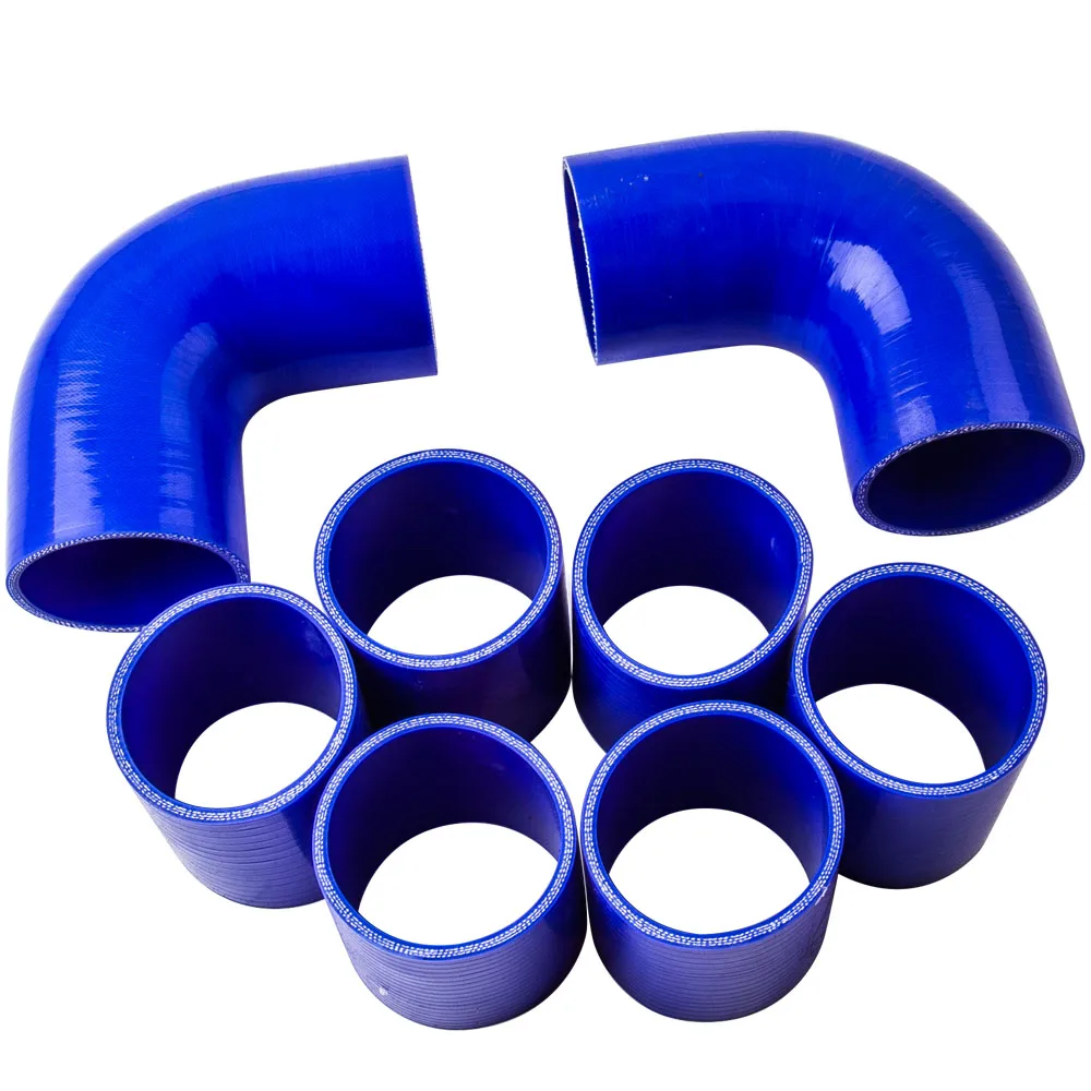 Tubería rígida universal para intercooler turbo en aluminio - imagen 2