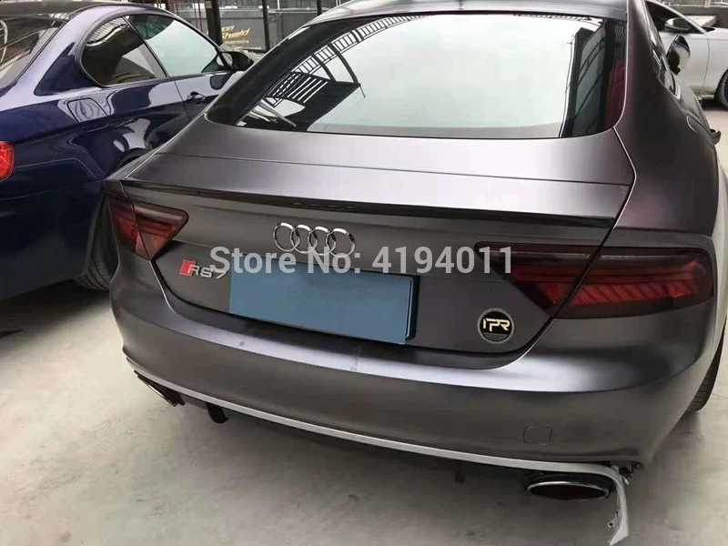Alerón trasero de fibra de carbono para Audi A7/RS7 - imagen 2