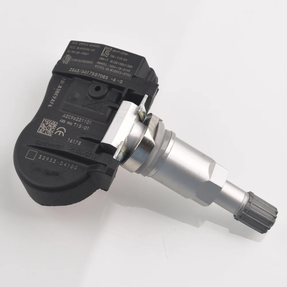 Sensor TPMS 52933-D4100 para Hyundai i30 e i20 – Kia Cerato y Optima - imagen 4