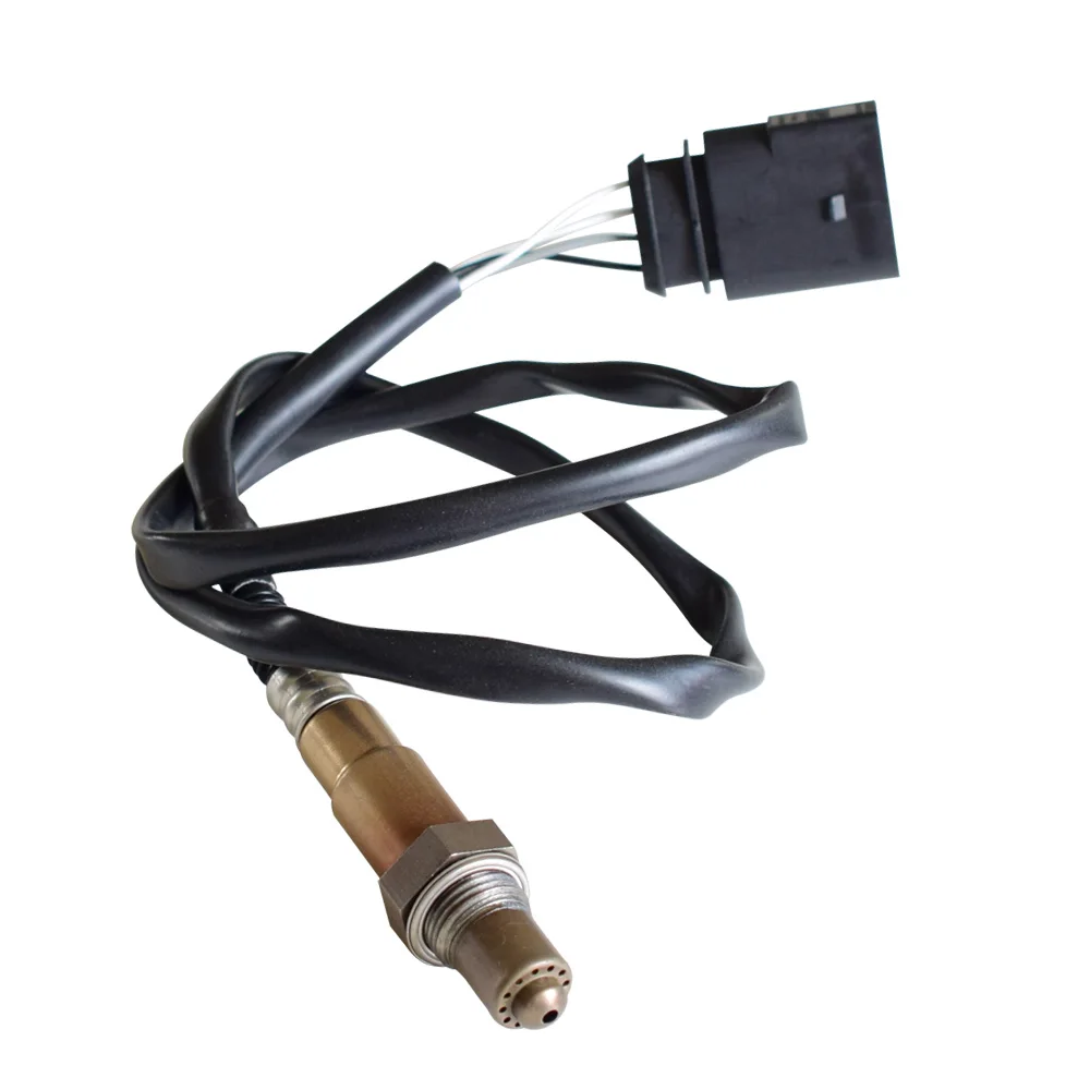 Sensor de oxígeno con sonda Lambda para coche, dispositivo de medición de aire y combustible, 4 cables, para VW BEETLE 1,8, 2,5, 0258010011, 030906262R, 0258010012, 0258010075 - imagen 2