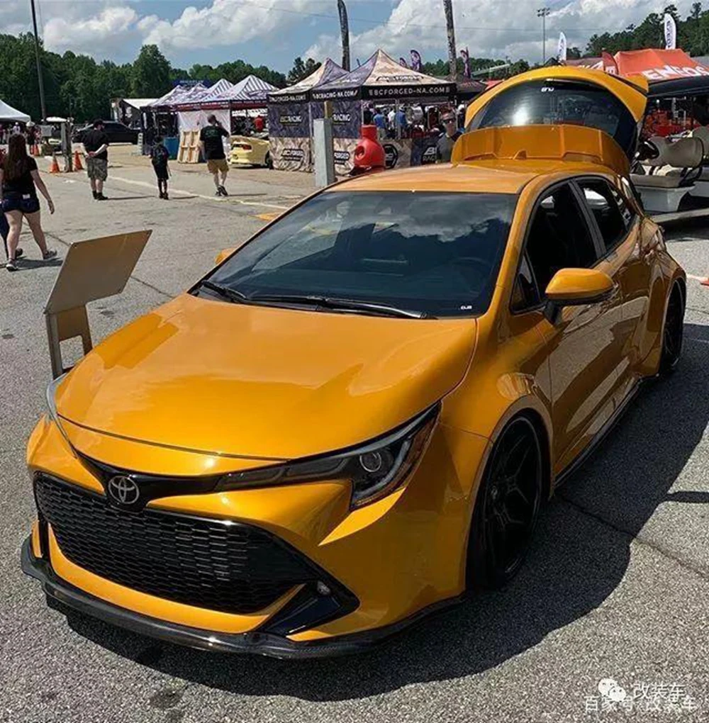 Alerón trasero de labio ABS para Toyota Corolla Hatchback 2019 - imagen 4