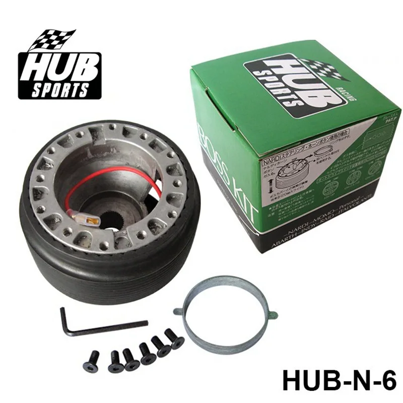 Kit Adaptador de Jefe de Cubo de Liberación Rápida para Volante Nissan HUB-N-6