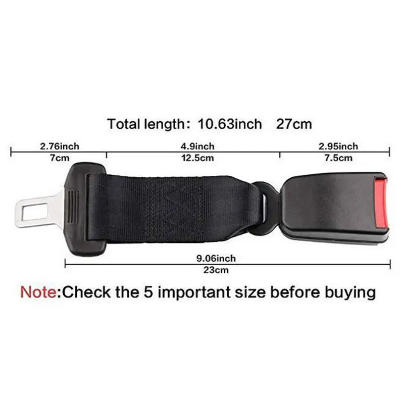 Extensor cinturón seguridad universal ajustable para niños - imagen 4