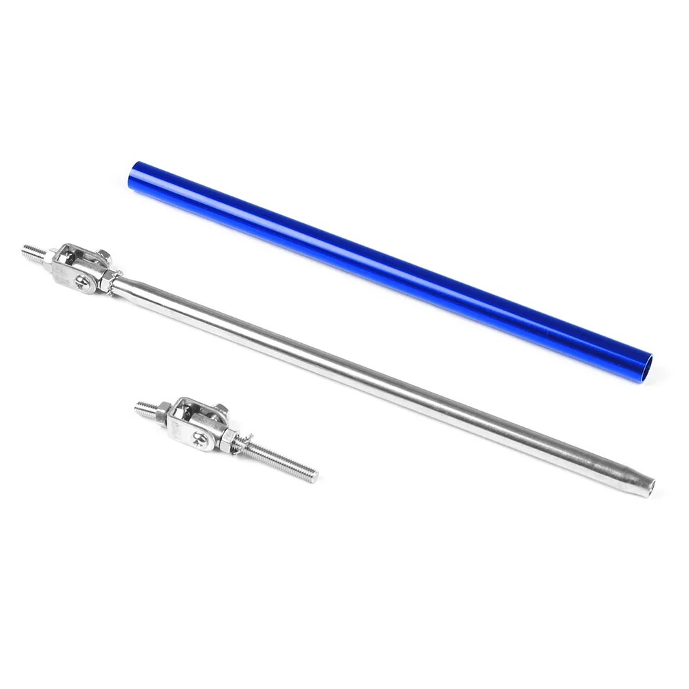 100MM 150MM 200MM labio de parachoques de acero inoxidable ajustar barra divisora de puntal frontal barras de soporte de amarre - imagen 5