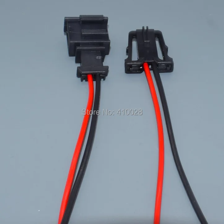 Shhworldsea 2 pines 1,5mm enchufe de coche para lámpara de matrícula conector de puerta de coche 3B0 972 712 3B0972712 1J0 971 972 1J0 971972 - imagen 4