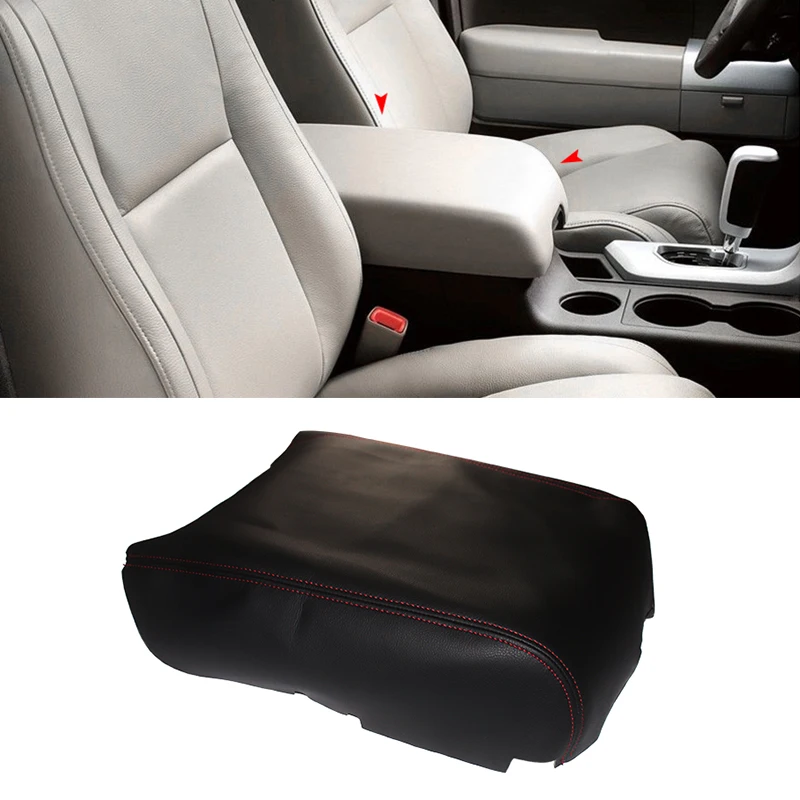Funda piel reposabrazos consola central Toyota Tundra 2007-2013