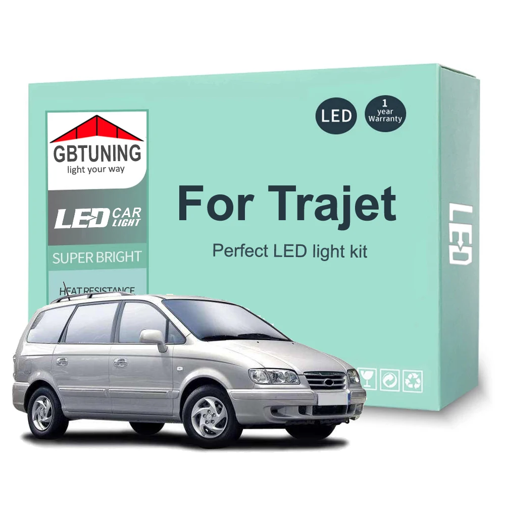 Kit bombillas LED interior coche Canbus compatible Hyundai Trajet