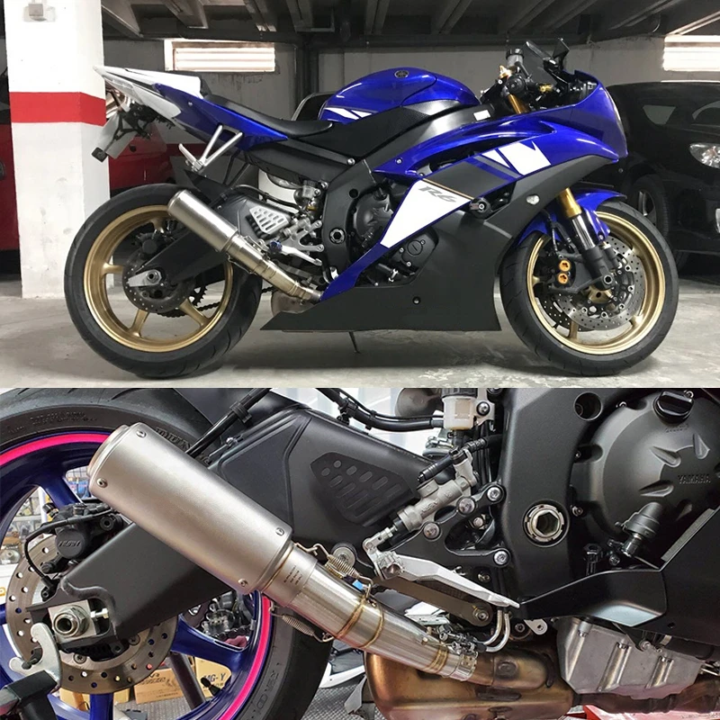 Adaptador tubo enlace medio Yamaha YZF R6 2006-2019 - imagen 4