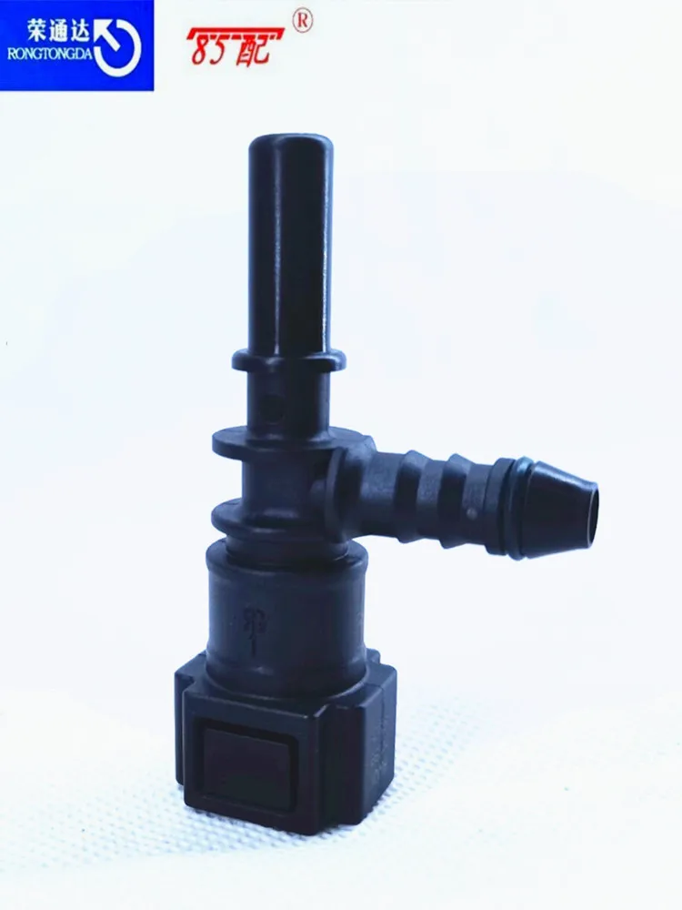 Tubo de combustible con conector rápido acodado 7,89 mm - imagen 2