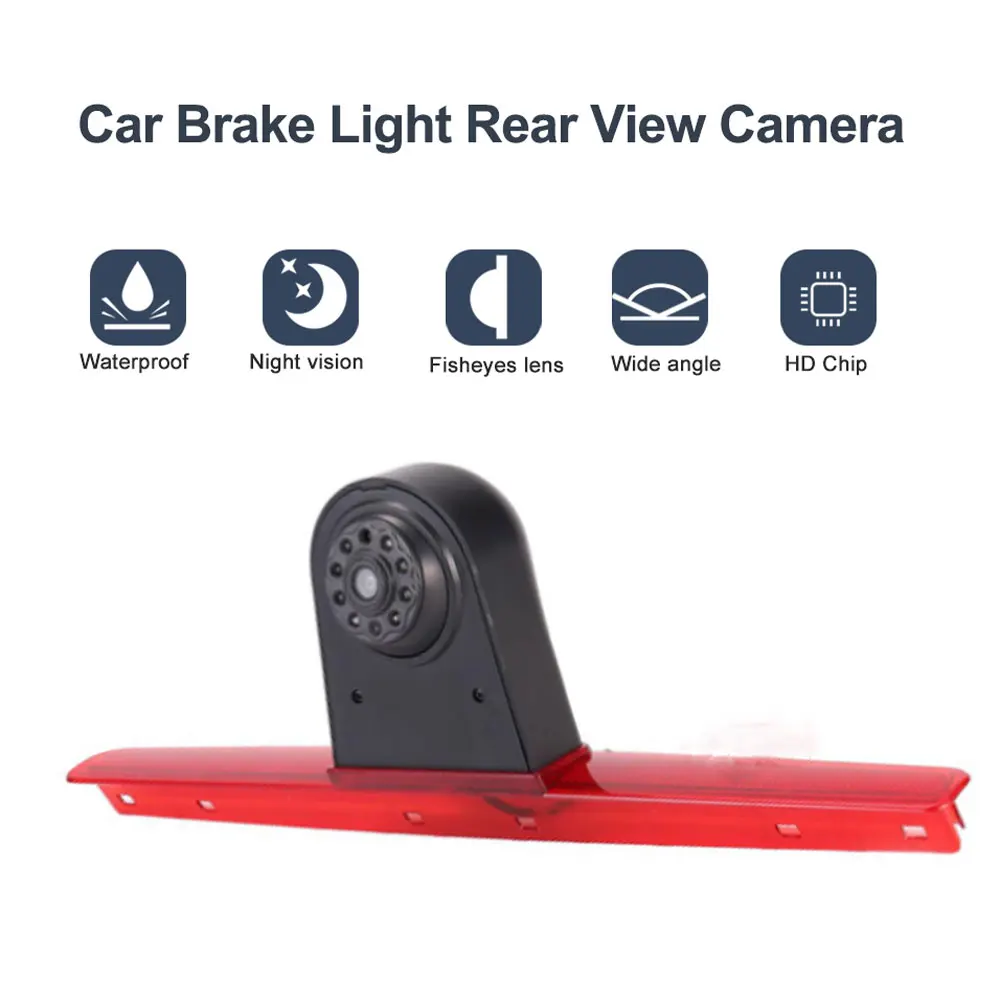 Cámara de marcha atrás con luz de freno LED – VW Transporter T5 - imagen 3