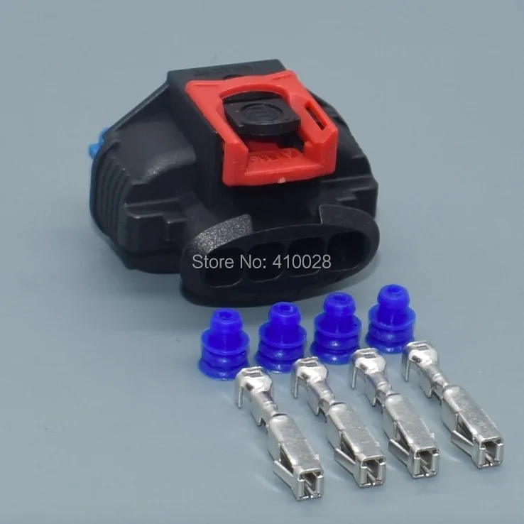 Toma de cable eléctrico plástica para automóvil