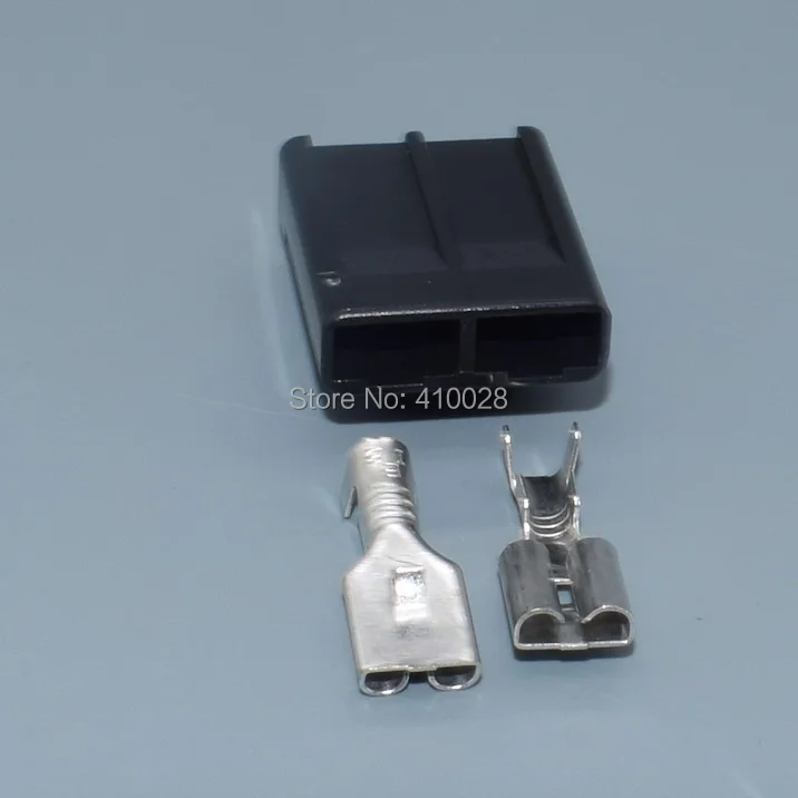 Enchufe bomba de aceite hembra 2 pines 6,3mm compatible – OEM 346027-1 - imagen 4