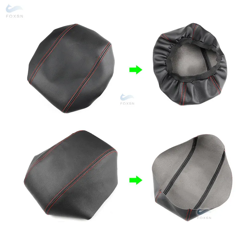 Funda de cuero para reposabrazos central Ford Mondeo 2004-2006 - imagen 2