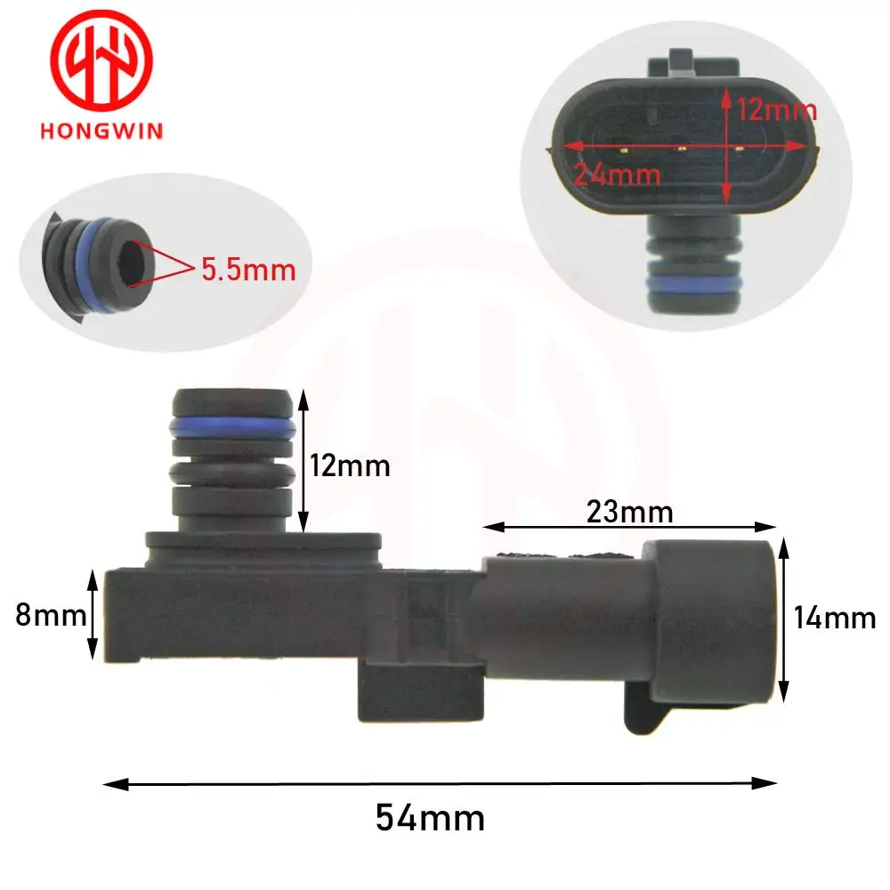 Sensor MAP 8200719629 para Renault