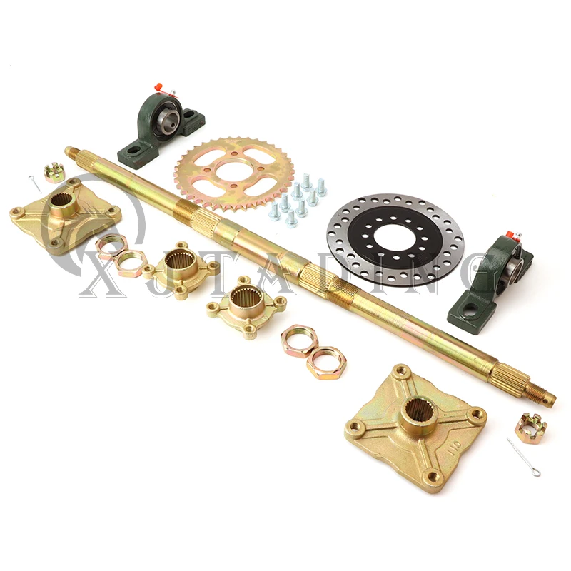 Conjunto de eje trasero para quad ATV y go kart