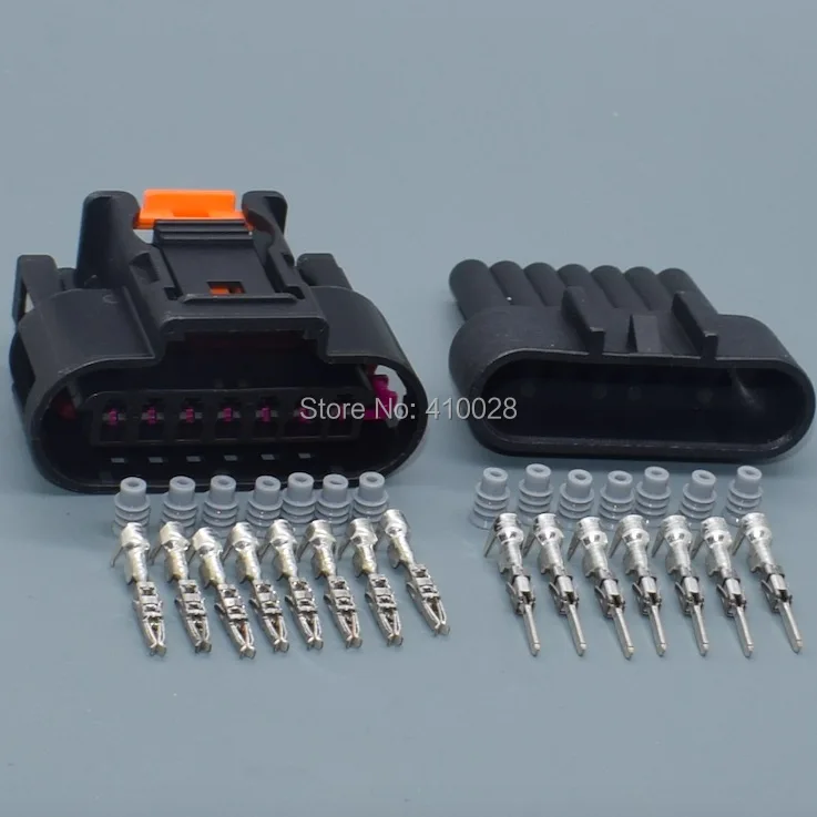 Conector impermeable 7 pines vista frontal