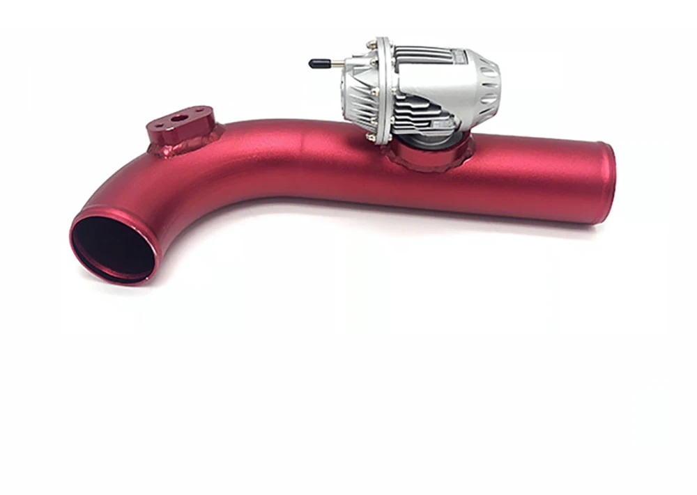 Detalle del tubo turbo y las conexiones del kit