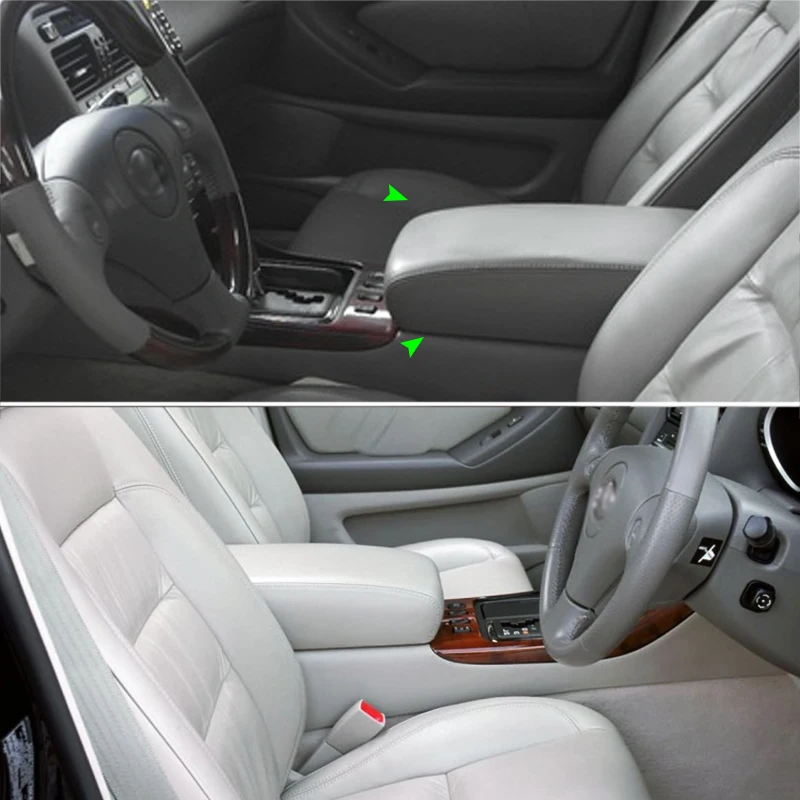 Tapa de reposabrazos central de cuero para Lexus GS 1999-2004