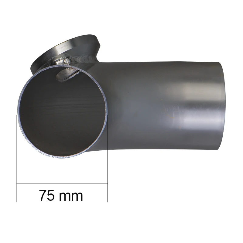 Tubo de brida de 90 grados de 3 "y 76mm apto para válvula de soplado de descarga SQV BOV ajustable tipo 2 II 2 - imagen 4