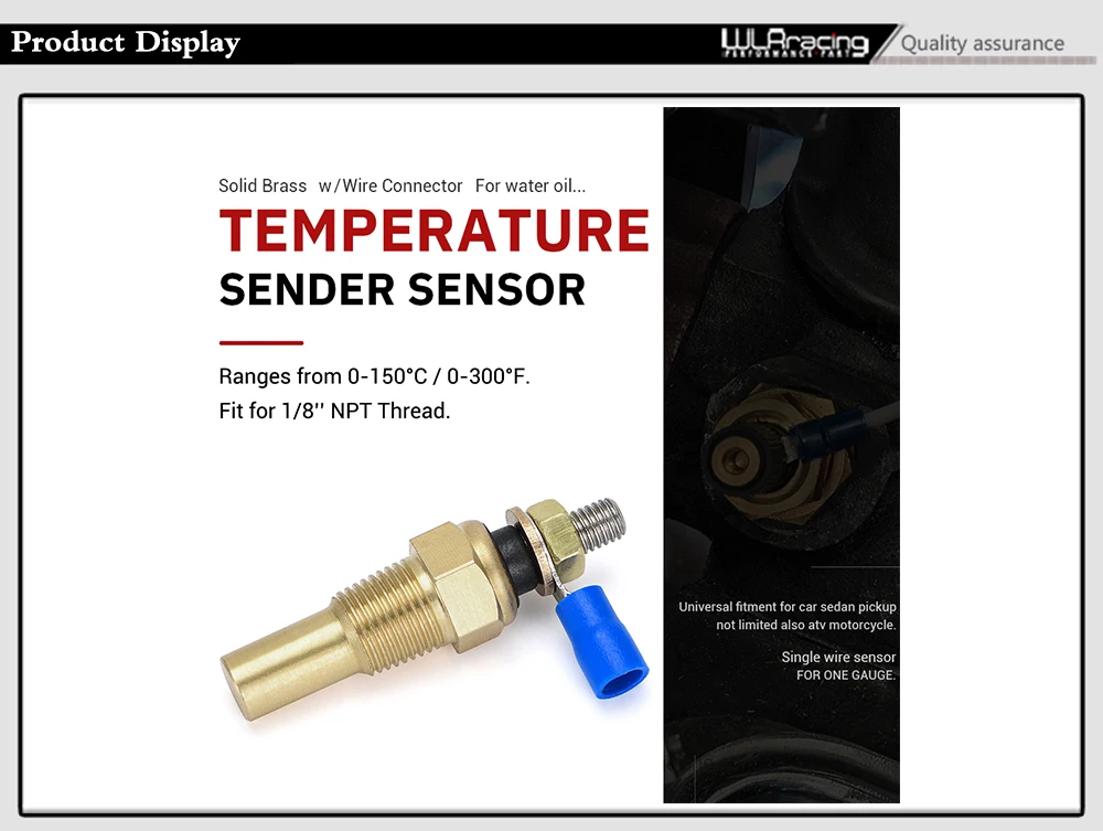 Sensor PQY presentado para montaje en una aplicación de automoción
