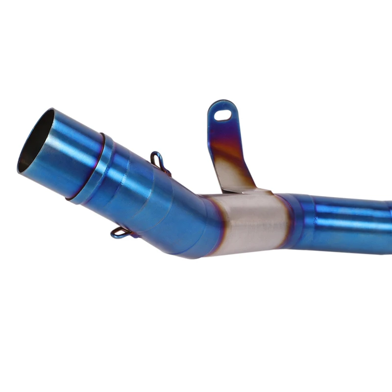 Sistema de Escape completo para motocicleta, tubo de enlace medio delantero modificado, 51mm, para Kawasaki Ninja 900, Z900, 2017, 2018, 2019, 2020, 2021 - imagen 4