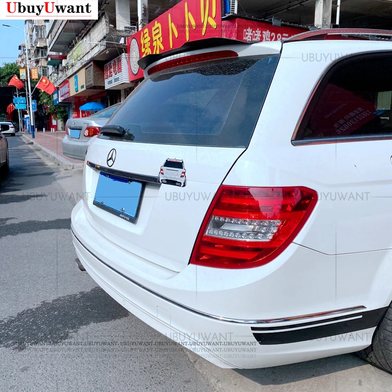 Alerón trasero para maletero W204 Mercedes C200/C300 ABS sin pintar - imagen 5