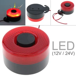 Alarma de marcha atrás 12/24 V con luz y sirena