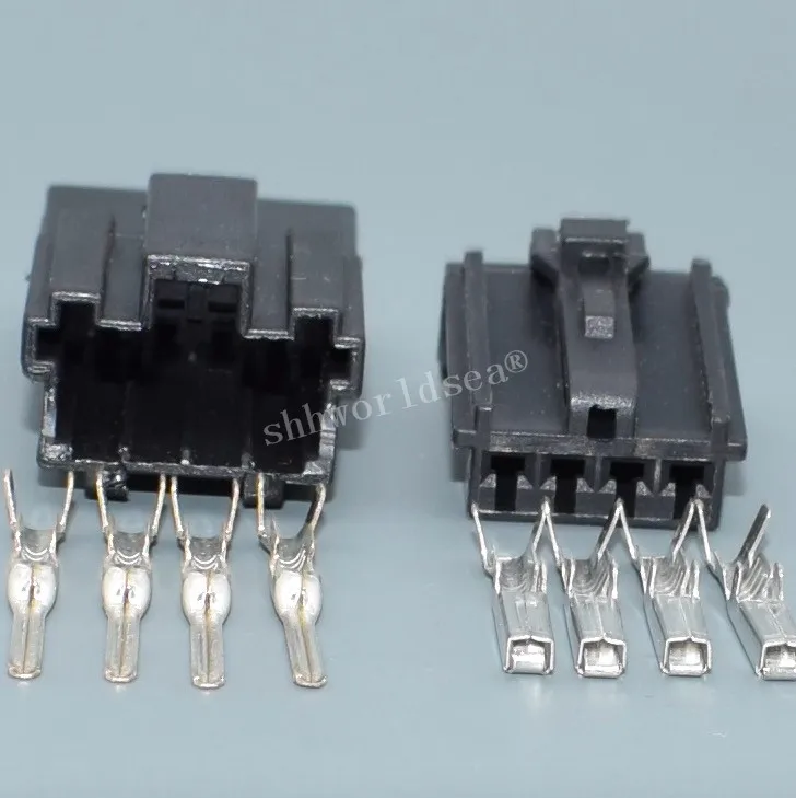Shhworldsea Conector eléctrico macho-hembra 4 pines 2,0 mm 7123-8345 - imagen 2