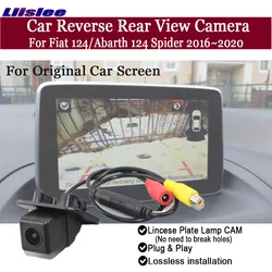 Adaptador cámara de marcha atrás para Fiat 124 Spider Abarth 2016-2022