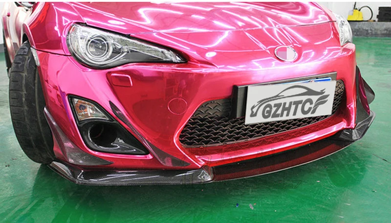 Canards divisor delantero fibra de carbono – Subaru BRZ Toyota GT86 - imagen 5