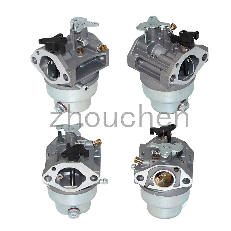 Carburador metálico plateado compatible con motores Honda