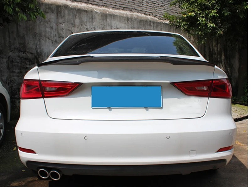 Alerón trasero fibra de carbono para Audi A3 S3 2014-2016 - imagen 2