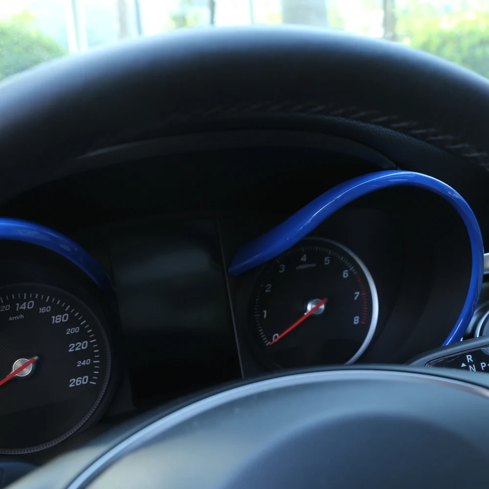 Decoración cuadro de instrumentos Mercedes Clase C W205 y GLC X253 AMG - imagen 5
