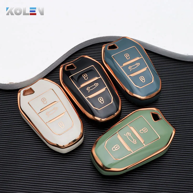 Funda TPU llave Peugeot 308 508 y Citroën C3 DS3 - imagen 2