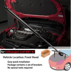 Amortiguadores capó gas para Volkswagen Golf MK7 2012-2019