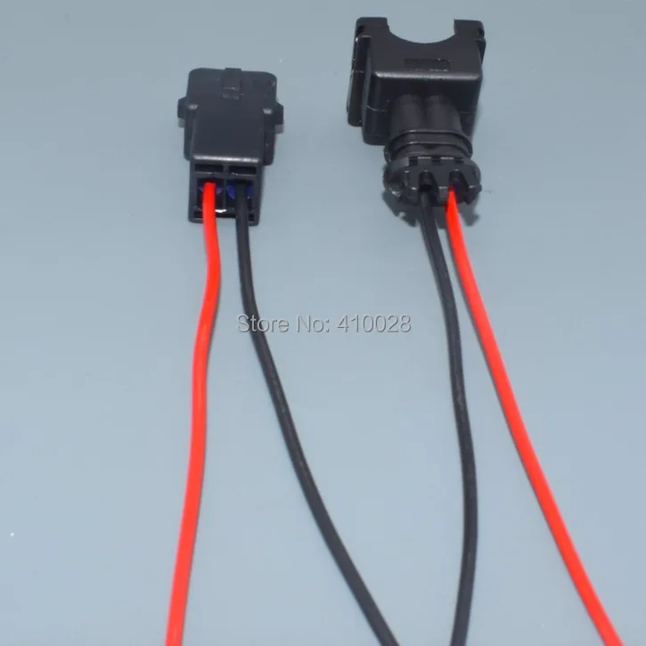 Shhworldsea 282189-1, conector EV1 estanco de 2 pines para inyector - imagen 4